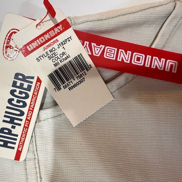 UNIONBAY 🆕🆕 Beige Hip-Hugger Skirt  Juniors Size 1 - Picture 8 of 15